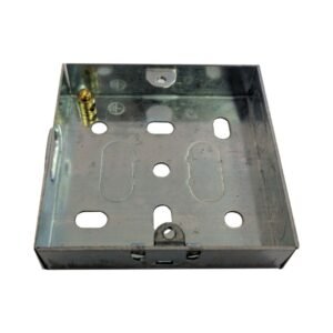 1 GANG STEEL SWITCH & SOCKET BOX