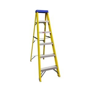 6 TREAD FIBREGLASS STEP LADDER