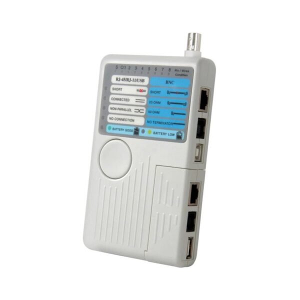 AVSL 4in1 cable tester UTP/STP LAN,USB,BNC,RJ11(2-6 Conductors)